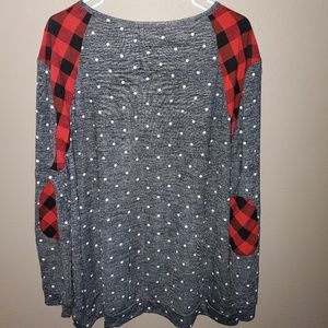 Women's Plus 4X Hazel Blues Top